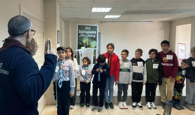 İzmir Çiğli’de izciliğe adım adım