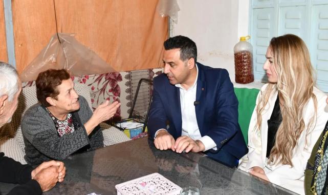 İzmir Çiğli’de Leyla Teyze’ye bayram sürprizi