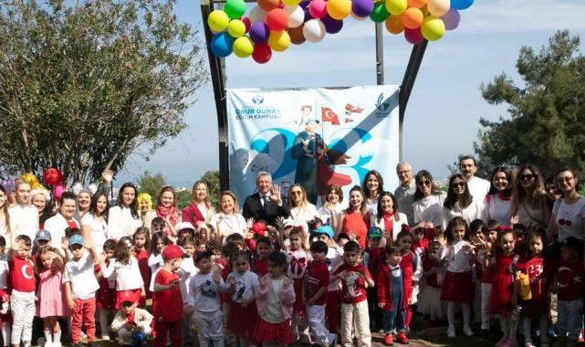 İzmir Güzelbahçe’de 23 Nisan coşkusu