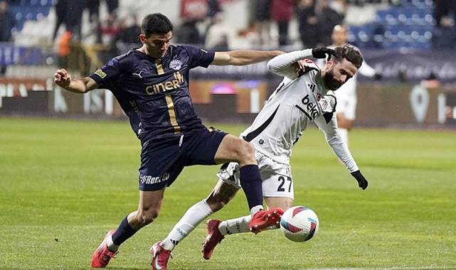 Kasımpaşa 1-1 Beşiktaş (Maç Sonucu) Beşiktaş’tan kritik beraberlik!