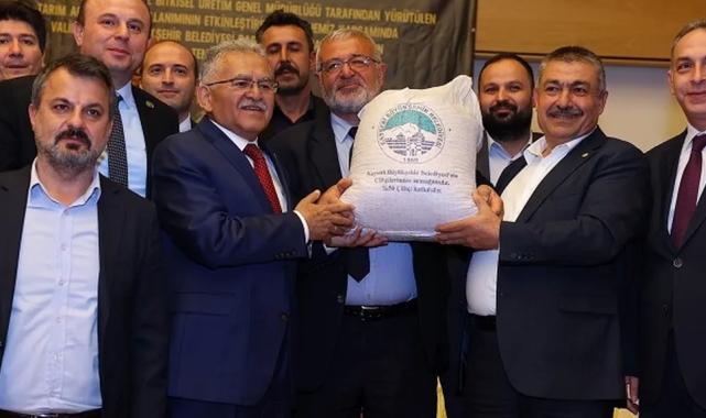Kayseri Büyükşehir’den tarıma dev katkı