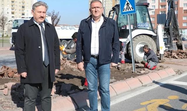 Kayseri Melikgazi Belediyesi’nden estetik hareketler