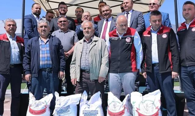 Kayserili üreticiye 238 bin ton tohum desteği