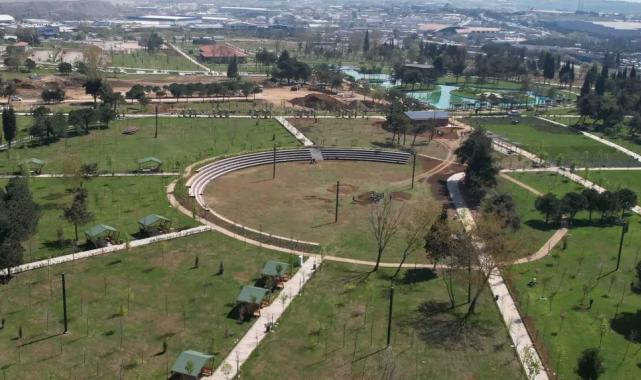 Kocaeli’de Gebze Millet Bahçesi son sürat ilerliyor