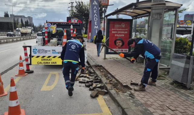 Kocaeli’den yaya yollarına konforlu dokunuş