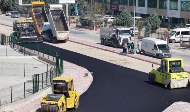 Konya Karatay’da 2025 yılı asfalt mesaisi başladı