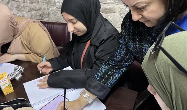 Konya Karatay’da yabancı öğrenciler geleneksel sanatları tanıyor