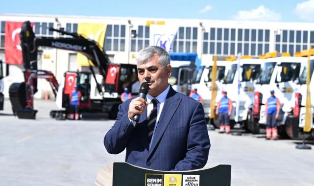 Konya KOSKİ’ye 100 milyon TL’lik 24 yeni araç