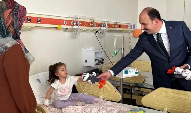 Konya’da Başkan Altay’dan hasta ziyareti