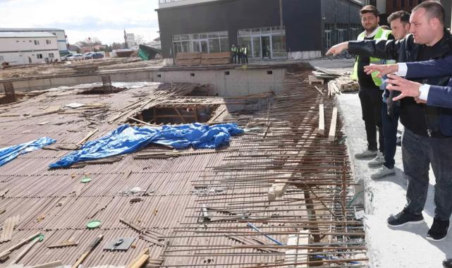 Konya’da Başkan Kavuş Suriçi çalışmalarını yerinde inceledi