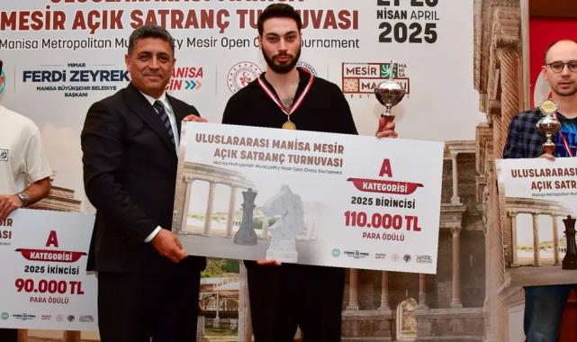 Manisa Festivali Satranç Turnuvası’nda şampiyon belli oldu