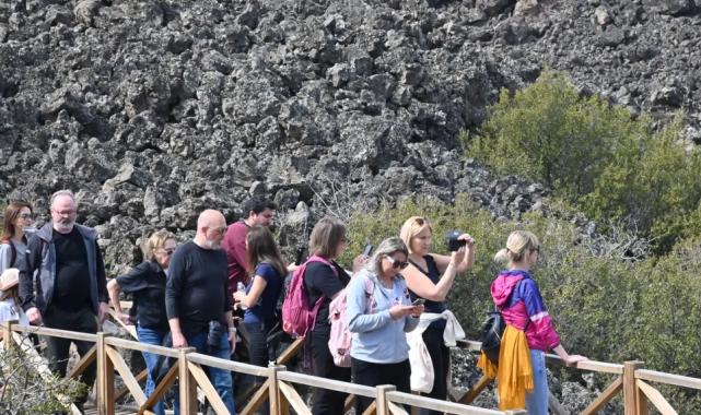 Manisa’da Jeopark Avrupa’dan akademisyenleri ağırladı