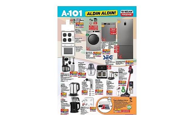 Motosiklet ve Daha Fazlası 10 Nisan’da A101 Mağazalarında