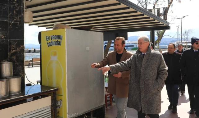 Mudanya sahilinde işgal ve seyyar denetimi