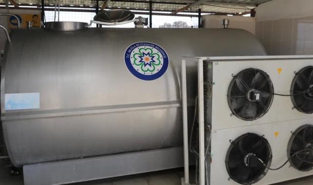 Muğla’da üreticilere ‘süt tankı’ desteği