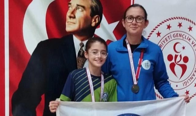 Muğlalı Aybige Türkiye dördüncüsü oldu