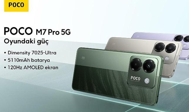POCO M7 Pro 5G: Bütçe Dostu Fiyatla 5G Hızının Gücü  