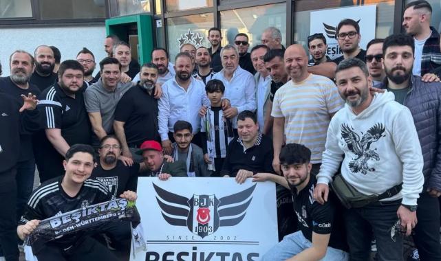 Samet Aybaba Stuttgart’ta taraftarlarla buluştu