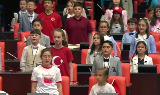 TBMM çocuklara emanet