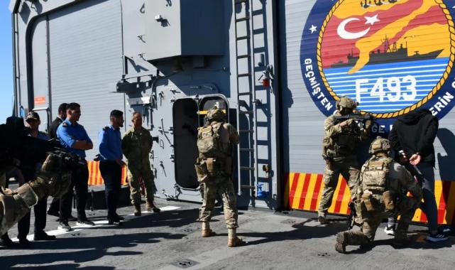 Türk Deniz Görev Grubu’ndan Libya personeline eğitim