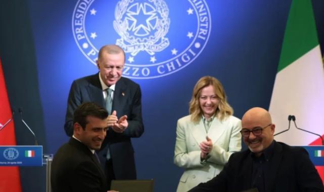 Türkiye ile İtalya arasında 11 anlaşma imzalandı