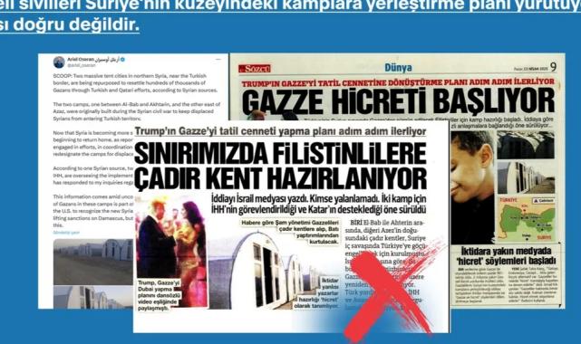 Türkiye ve Katar’ın ‘Gazzelileri Suriye’ye yerleştirme planı’ iddiası yalanlandı