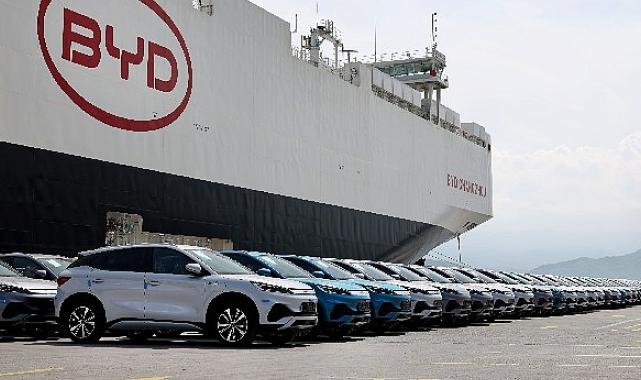Türkiye’deki Yüksek Satış Adetleri BYD’nin Dev Araç Gemisi “BYD CHANGZHOU”yu Ülkemize Getirdi