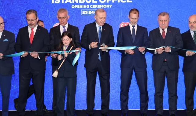 UEFA İstanbul Temsilciliği açıldı