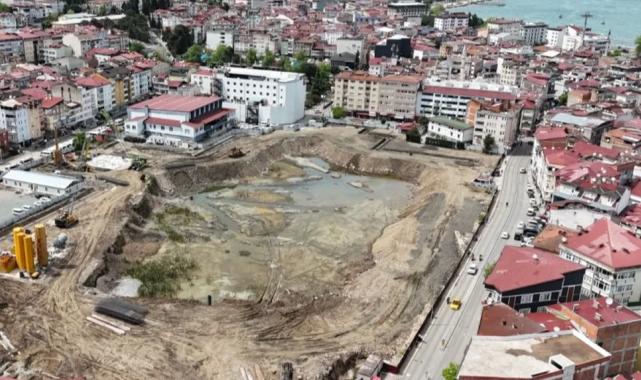 2 bin araçlık otopark inşaatı başladı