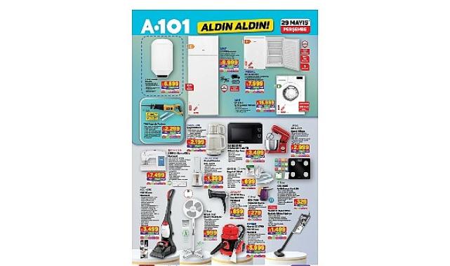 29 Mayıs’ta A101’de Motosikletten Ev Ürünlerine Geniş Ürün Yelpazesi