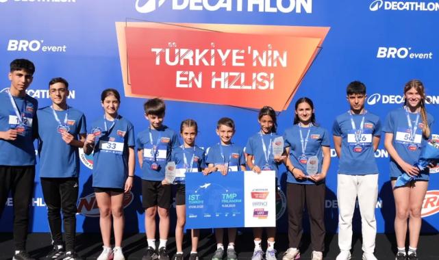 81 ilin en hızlı koşucuları belli oldu