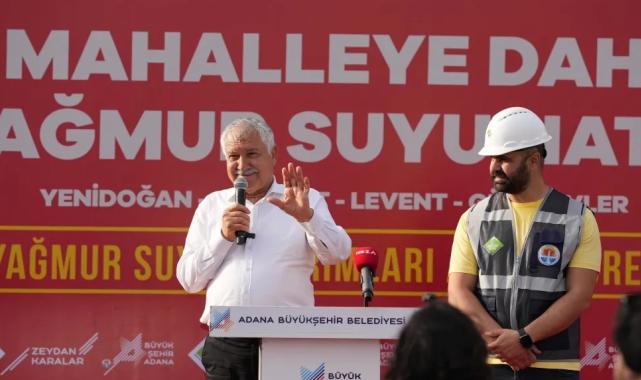 Adana Büyükşehir’den 4 mahalleye altyapı hizmeti