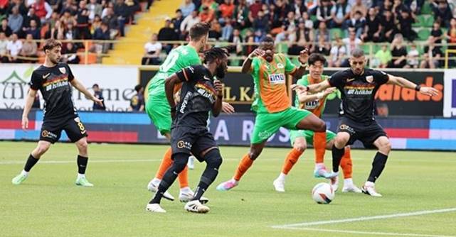 Corendon Alanyaspor 1-1 Bellona Kayserispor (Maç Sonucu) Alanya’da kazanan çıkmadı!