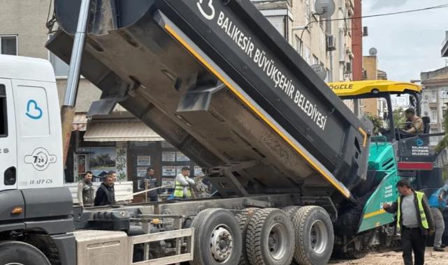 Balıkesir Büyükşehir’den Erdek’e özel mesai