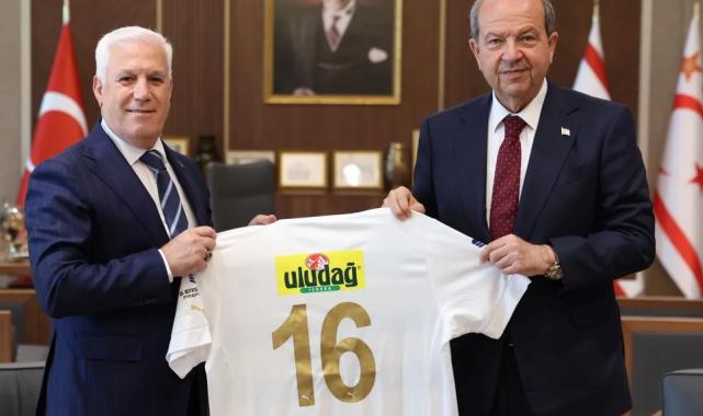 Başkan Bozbey’den KKTC Cumhurbaşkanı Tatar’a ziyaret