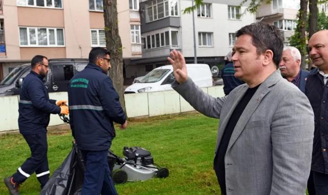 Başkan Erkan Aydın 1 Mayıs’ta emekçilerin yanında