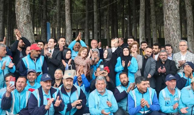 Başkan Şahin belediye çalışanlarıyla bir araya geldi