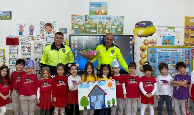 Bursa Gemlik’te miniklere trafik bilinci aşılandı