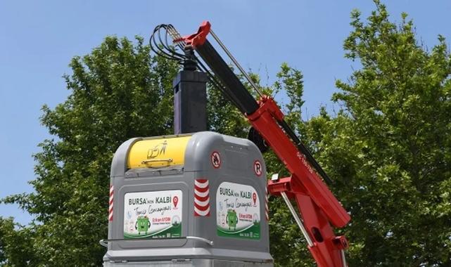 Bursa Osmangazi yerüstü konteyner sistemine geçiyor