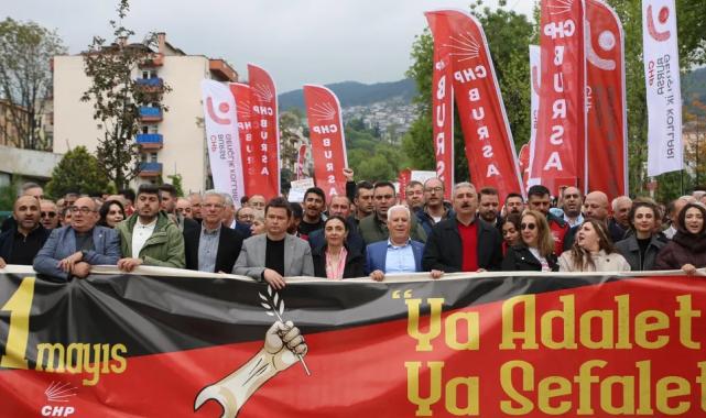 Bursa’da 1 Mayıs coşkusu