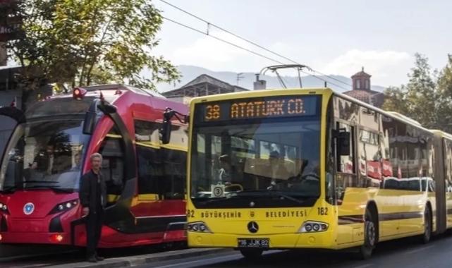 BursaRay yüzde 90,6 kapasite ile hizmette!