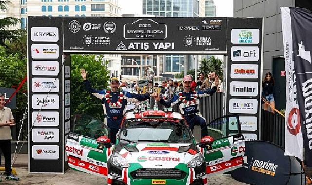Castrol Ford Team Türkiye, Yeşil Bursa Rallisi’nde Sınıfını Domine Etti ve Markalar Kupasını Kaldırdı!