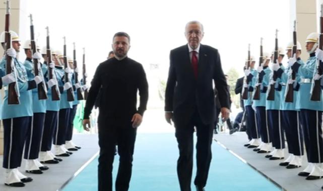 Cumhurbaşkanı Erdoğan, Zelenskiy ile görüştü