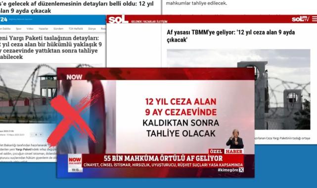 DMM: ’12 yıl ceza alıp 9 ay yatacak’ iddiası asılsız