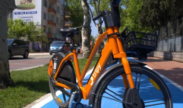 Elektirikli bisiklet Tripy’lere bahar indirimi: Dakika ücreti 2 TL