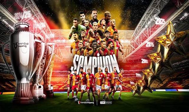 Galatasaray 3-0 Bellona Kayserispor (Maç Sonucu) Süper Ligin Şampiyonu Galatasaray!