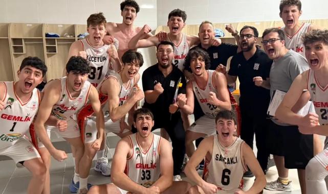 Gemlik Basketbol U18 potada finalde