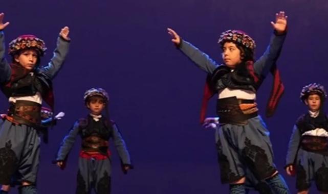 “Hasat” gösterisiyle Anadolu’nun renkleri miniklerle hayat buldu