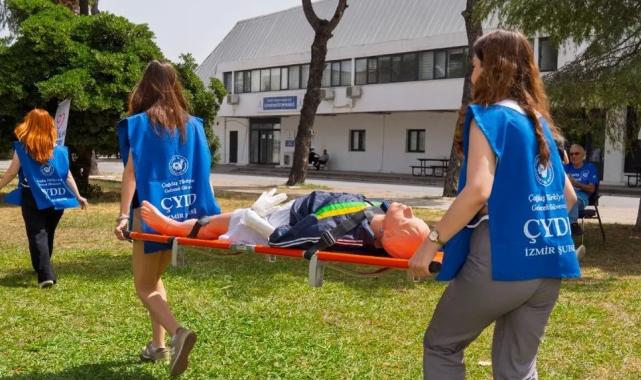 İlk Yardım Uygulama Turnuvası’nda zamanla yarıştılar