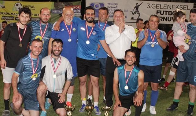 İnşaat Mühendisleri yeşil sahalarda ter döktü